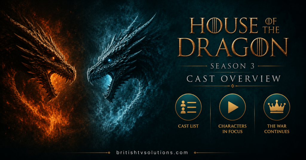 House of the Dragon Season 3 Cast Overview
