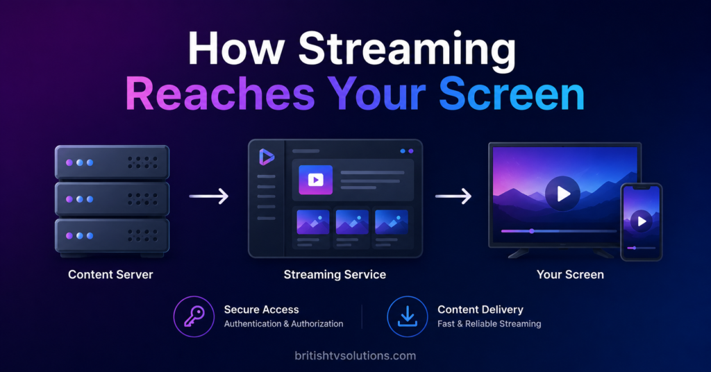 How Streaming Reaches Your Screen