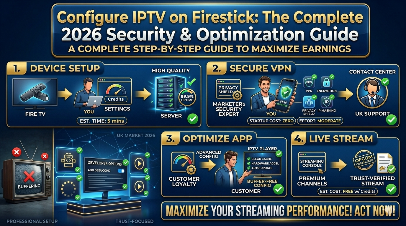 Configure IPTV on Firestick