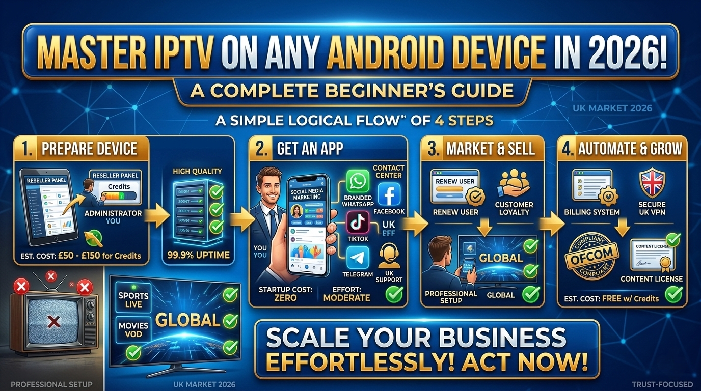 Set Up IPTV on Android