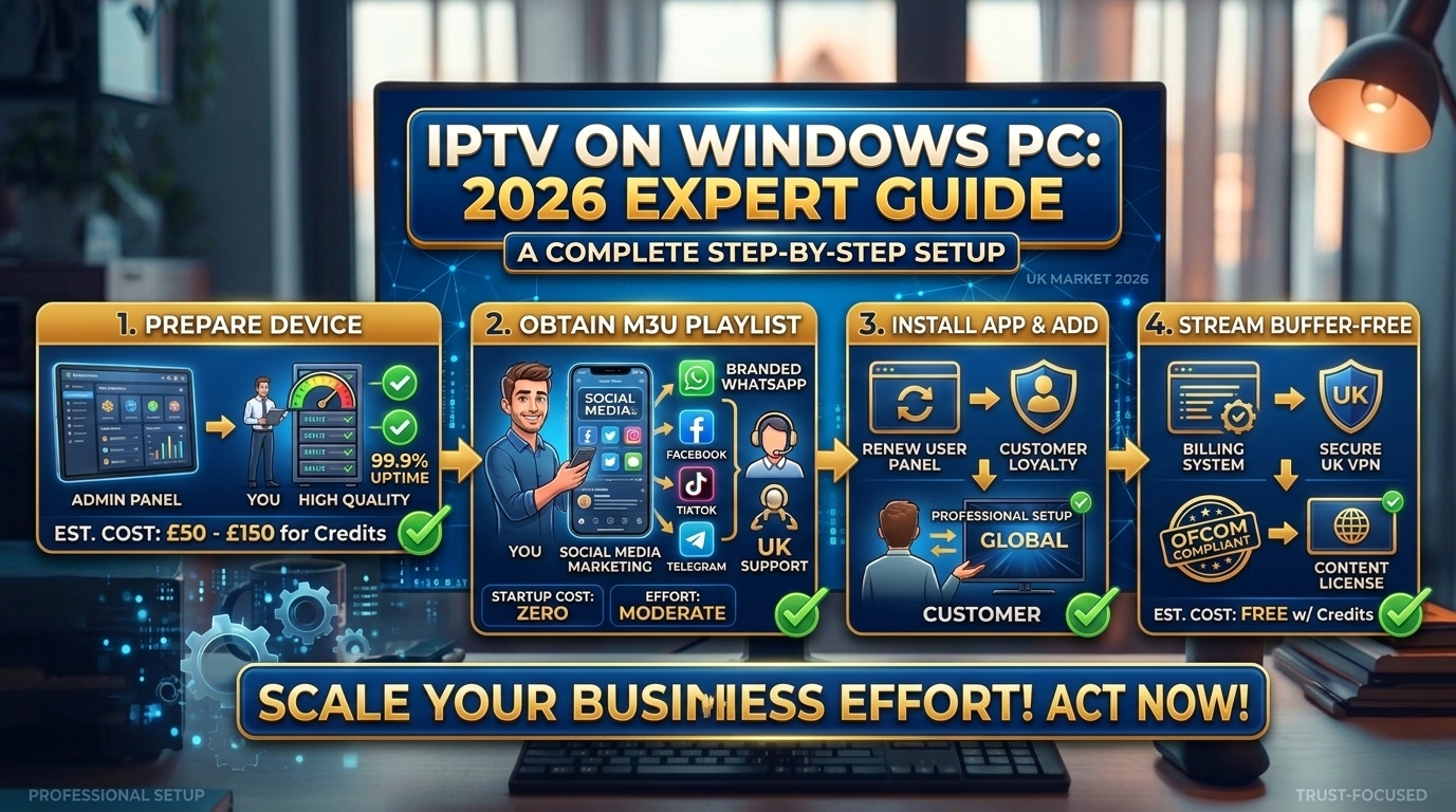 Set Up IPTV on Windows PC