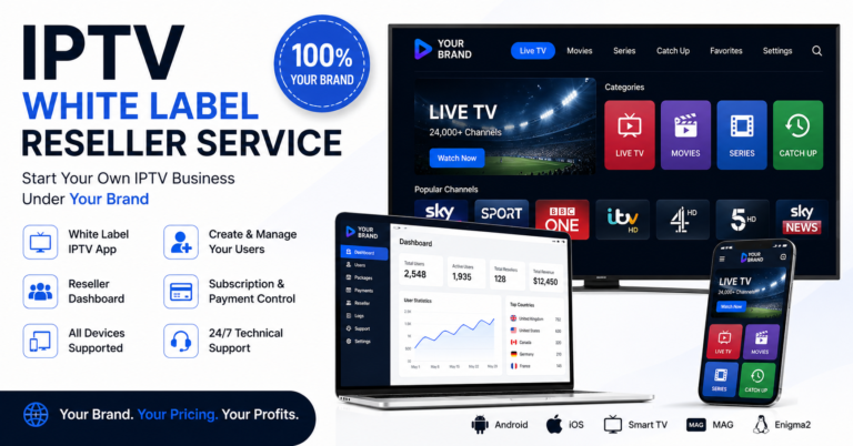 IPTV White Label Reseller Service