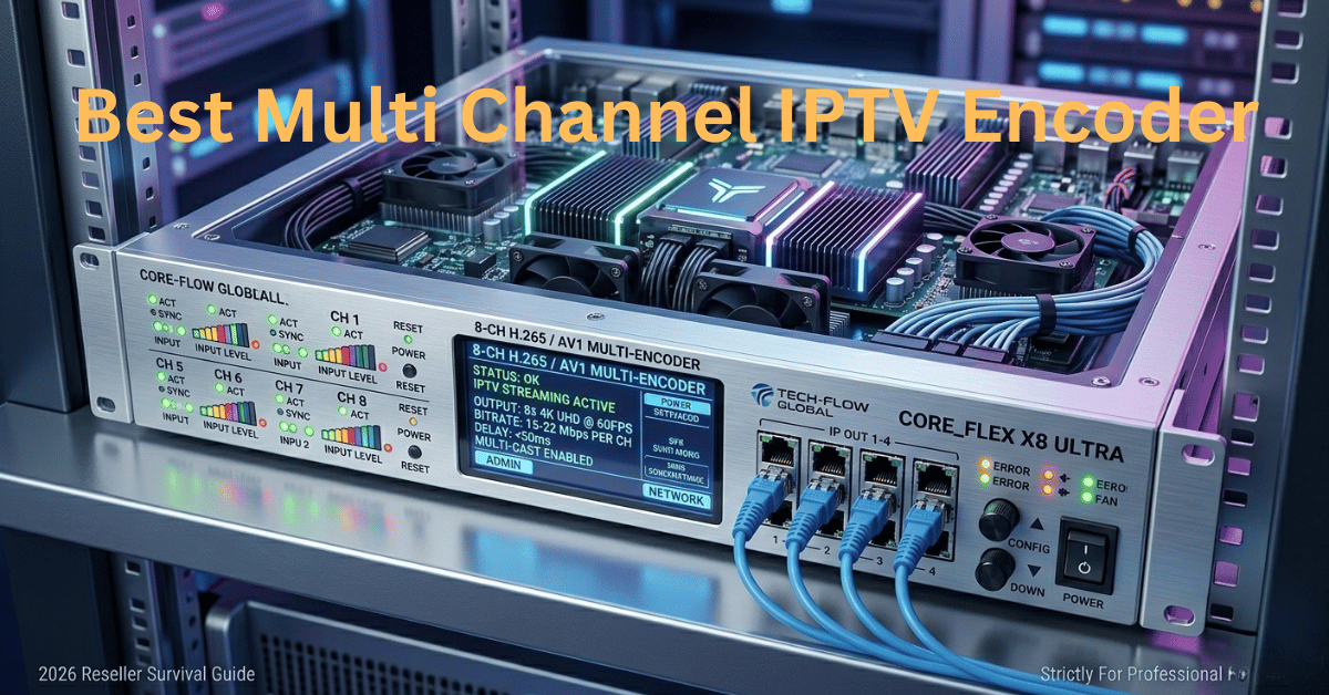 Best Multi Channel IPTV Encoder
