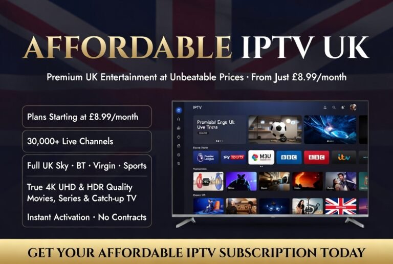 Affordable IPTV UK