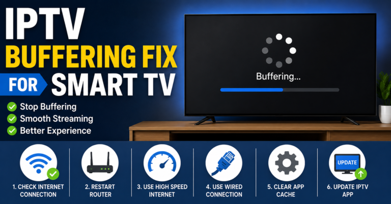 IPTV Buffering Fix for Smart TV