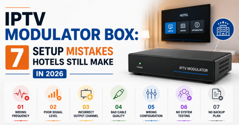 IPTV Modulator Box