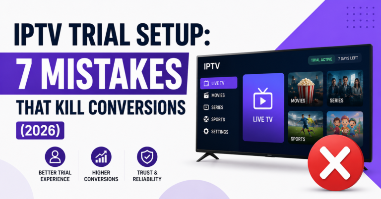 IPTV Trial Setup