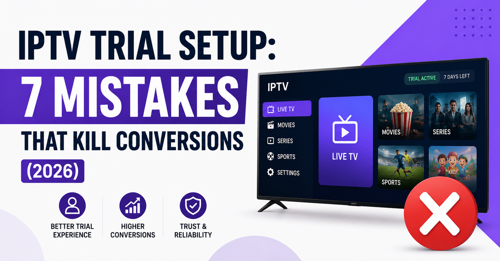 IPTV Trial Setup