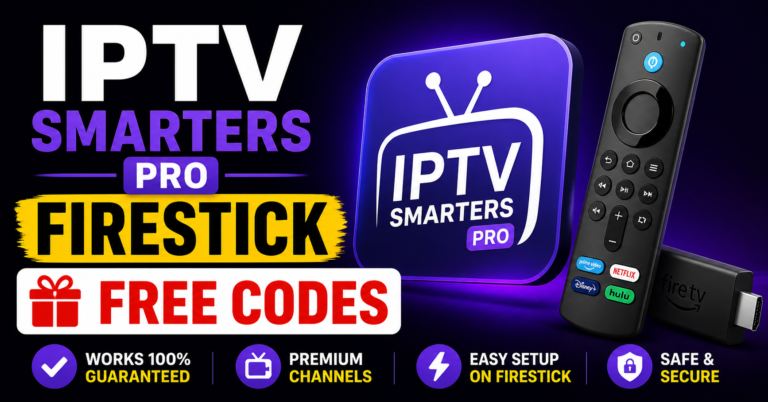 IPTV Smarters Firestick Free Codes