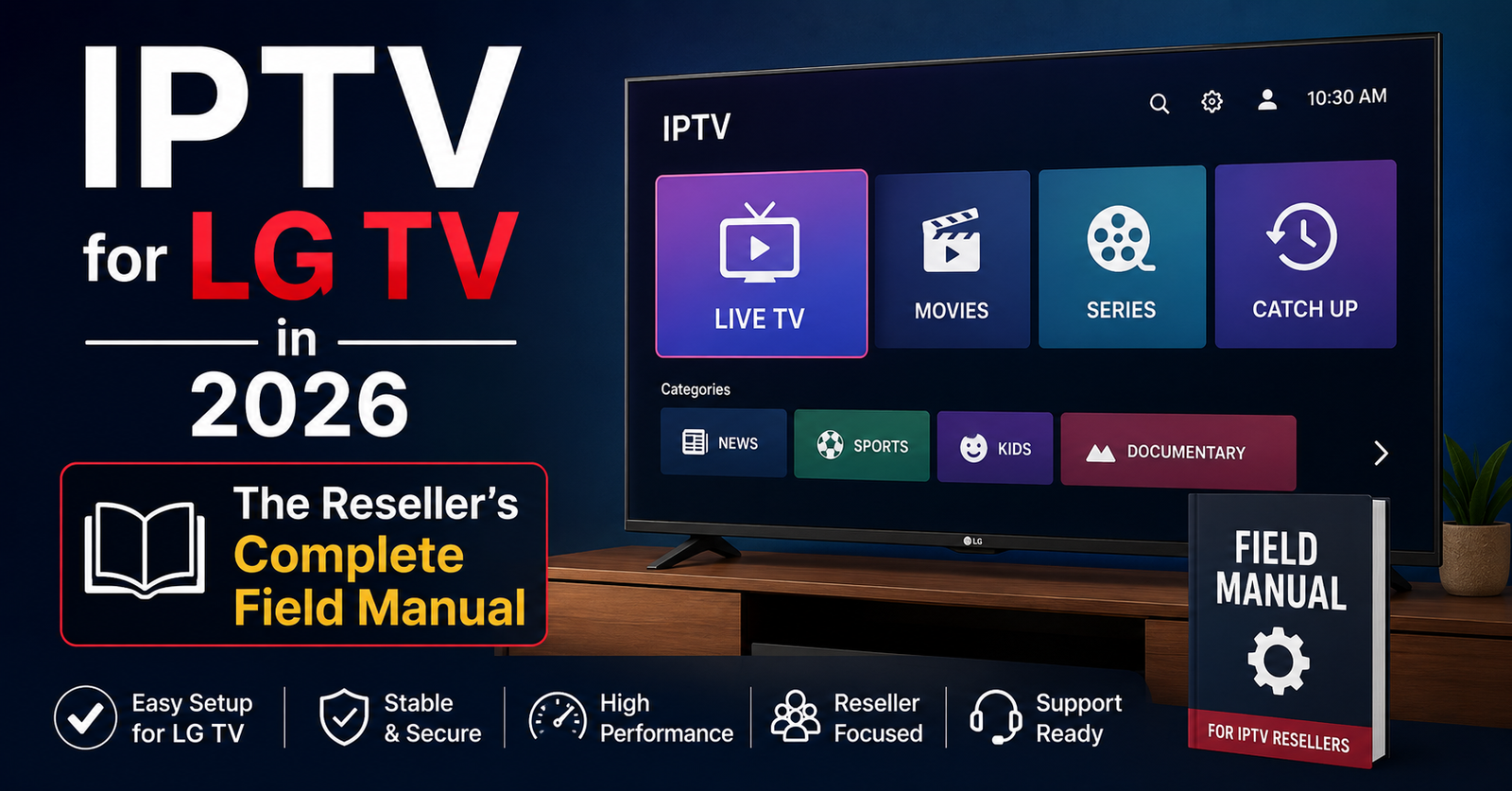 IPTV for LG TV