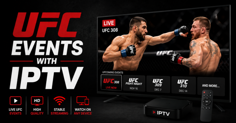 UFC Events With IPTV