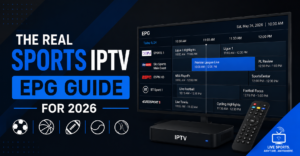 Sports IPTV EPG Guide